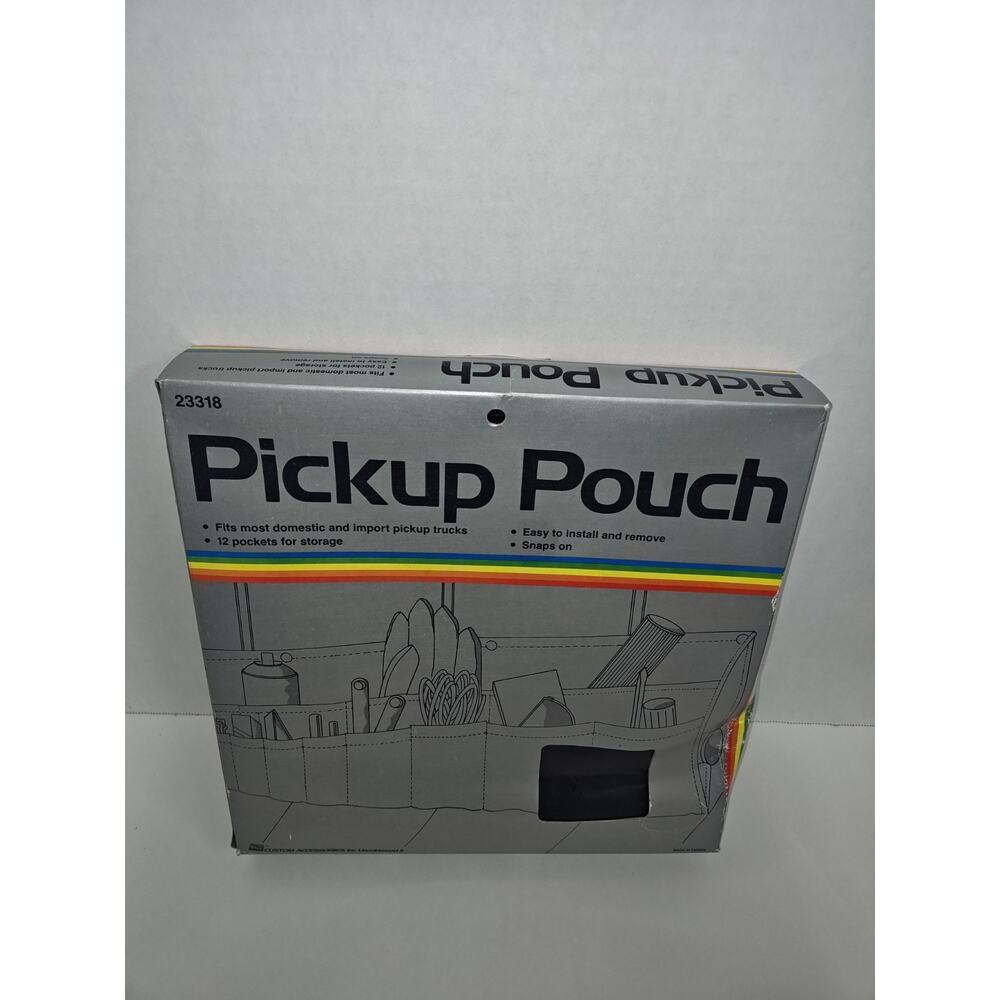 Custom Accessories Inc. Vintage Pickup Truck Pouch Organizer 12 Pocket Storage